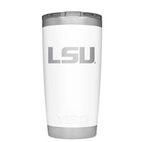 Aub | Auburn Yeti 20oz White Powder Coated Rambler | Alumni Hall