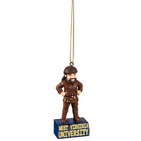 West Virginia Mascot Statue Ornament