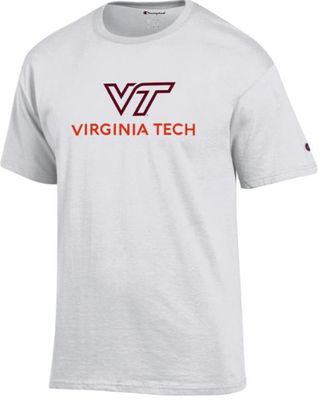 Virginia Tech Champion Institutional Mark T-Shirt