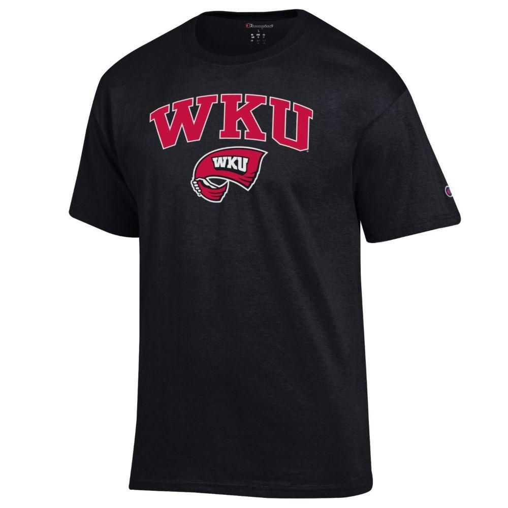 Wku | Western Kentucky Champion Men's Arch Towel Logo Tee Shirt Alumni Hall