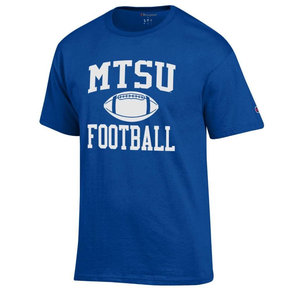 MTSU Champion Men's Basic Football Tee Shirt