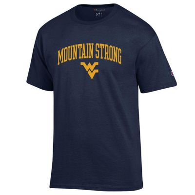 Wvu | West Virginia Champion Men's Mountain Strong Arch Tee Shirt Alumni Hall