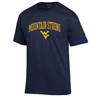 West Virginia Champion Men's Mountain Strong Arch Tee Shirt