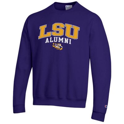 Lsu | Champion Arch Alumni Fleece Crew Hall