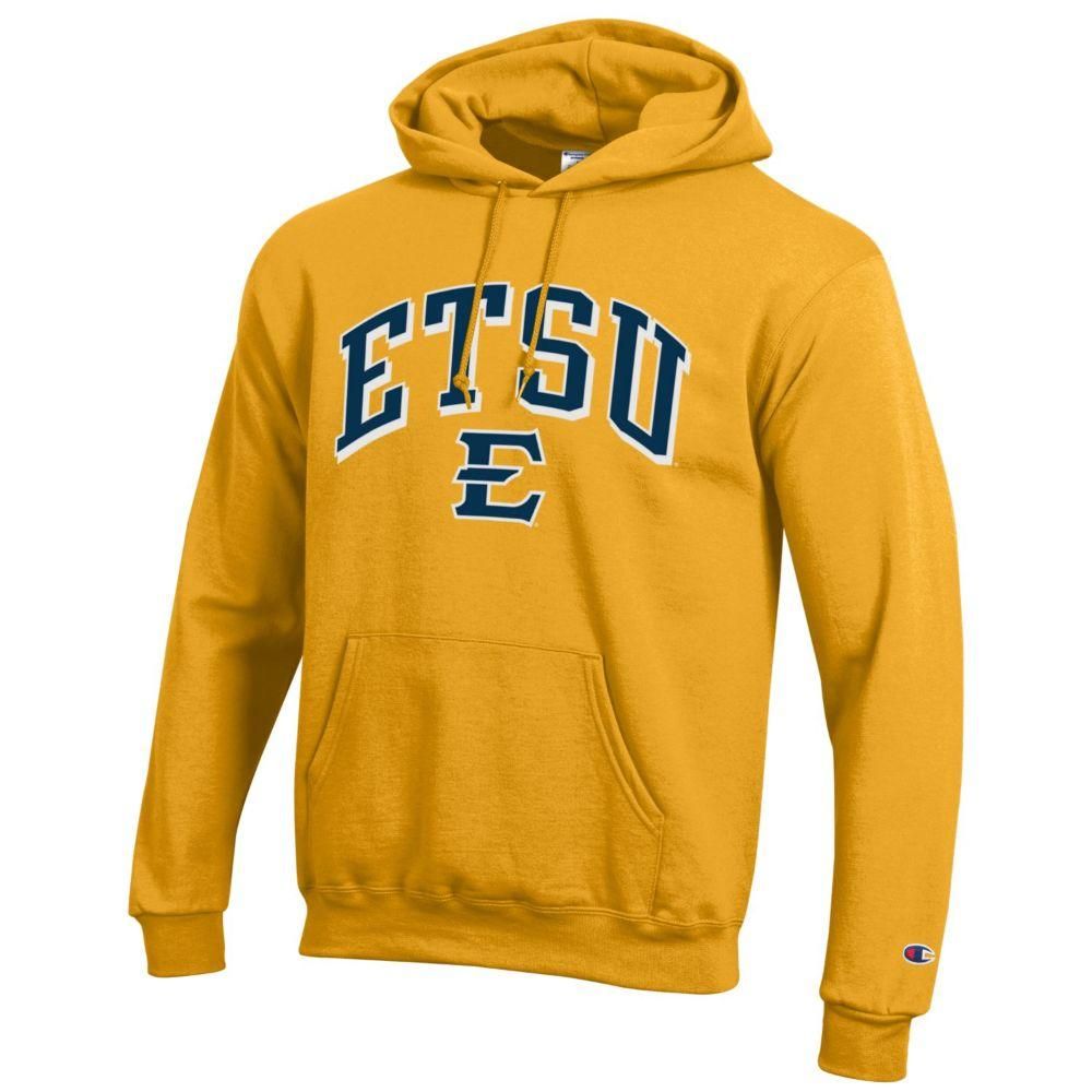 Alumni Hall Bucs, Etsu Champion Men's Arch Screen Hoody Alumni Hall