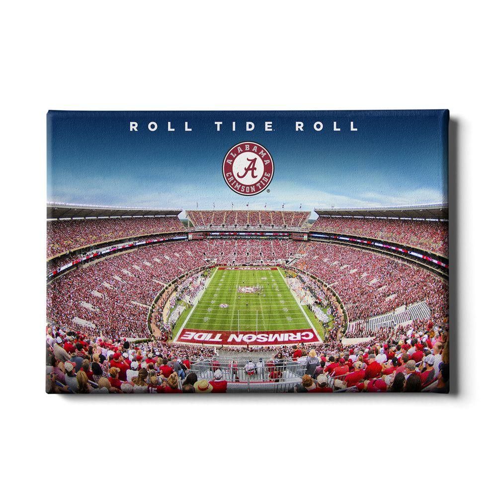  Bama | Alabama 24in X 16in Roll Tide Roll Canvas | Alumni Hall