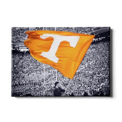  Vols | Tennessee 24  X 16  Power T Flag Canvas | Alumni Hall
