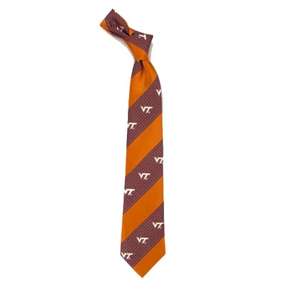 Virginia Tech Eagles Wings Geo Stripe Tie