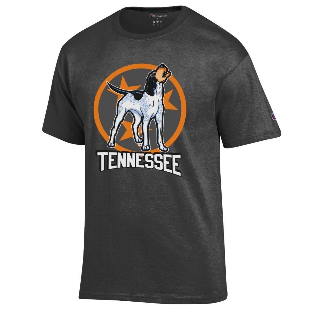 Tennessee Champion Men's Smokey Tri Star Tee Shirt