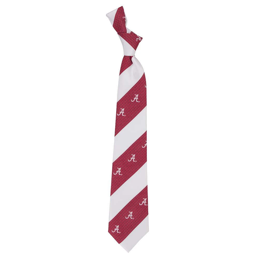 Alabama Eagles Wings Geo Stripe Tie