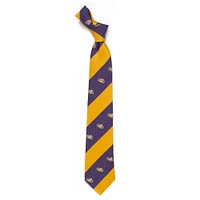 LSU Eagles Wings Geo Stripe Tie