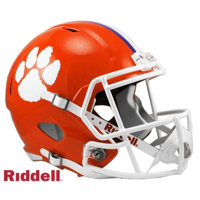 Clemson Riddell Speed Replica Helmet