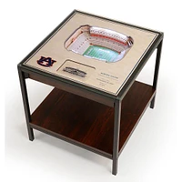 Auburn Jordan Hare Stadium Lighted End Table