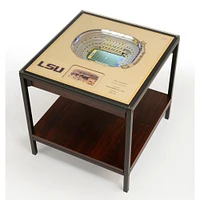 LSU Tiger Stadium Lighted End Table
