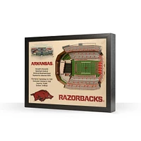 Arkansas Donald W Reynolds Razorback Stadium Wall Art