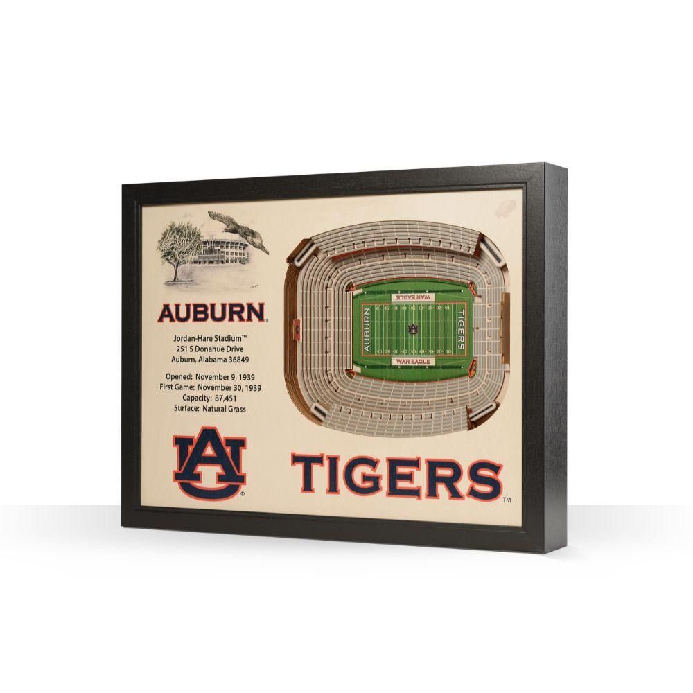  Aub | Auburn Jordan Hare Stadium Wall Art | Alumni Hall