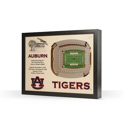 Auburn Jordan Hare Stadium Wall Art