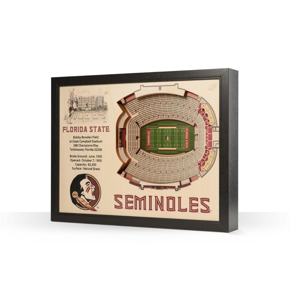  Fsu | Florida State Doak Campbell Stadium Wall Art | Alumni Hall