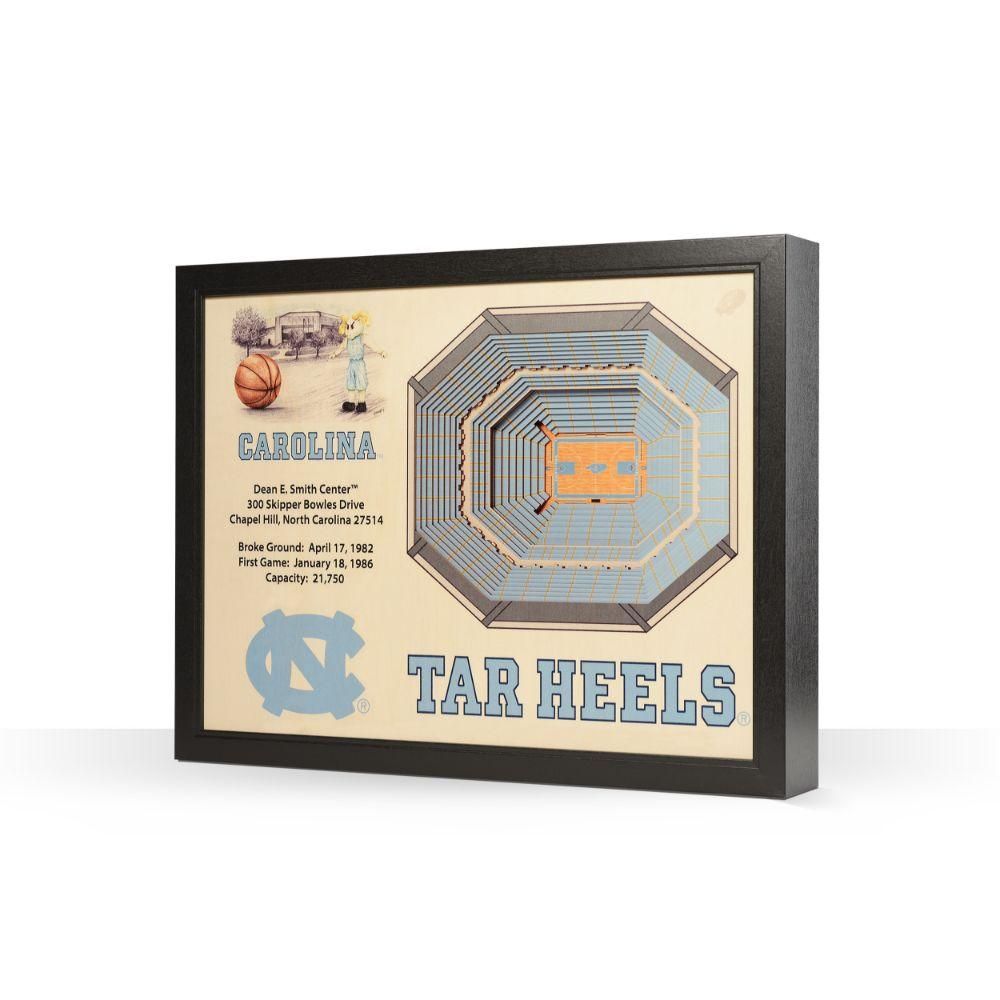 North Carolina Dean E Smith Center Wall Art