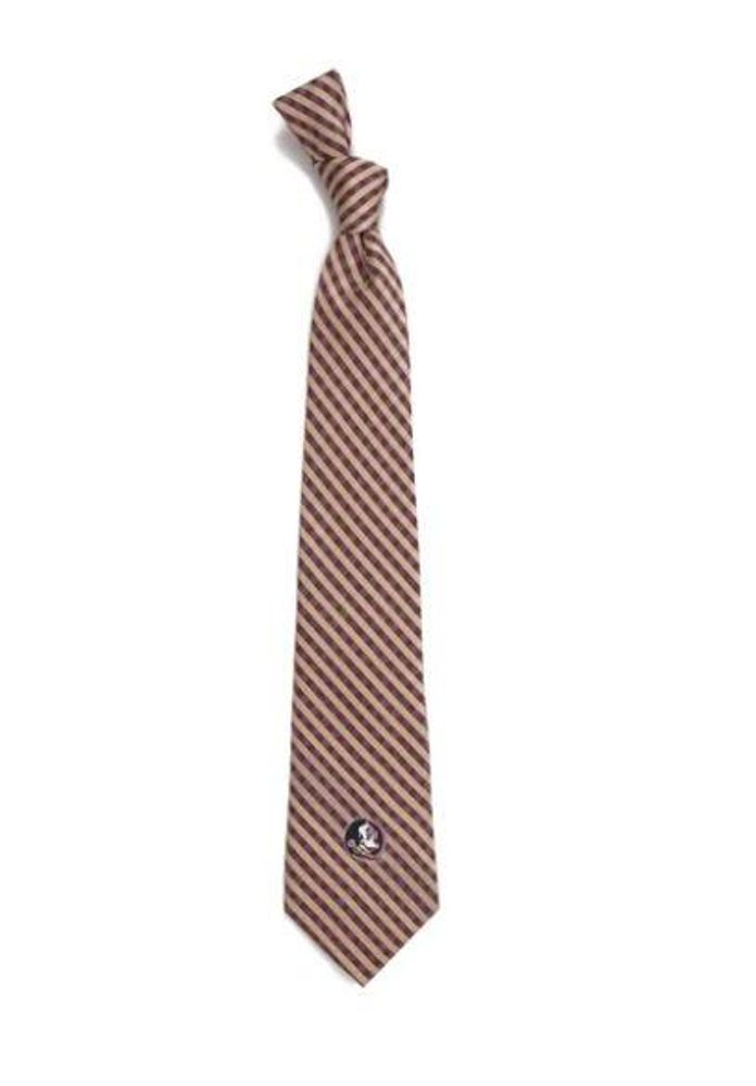  Fsu | Florida State Eagles Wings Gingham Tie | Alumni Hall