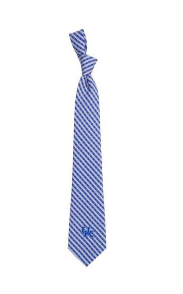  Cats | Kentucky Eagles Wings Gingham Tie | Alumni Hall