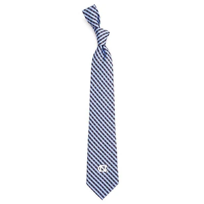 UNC Eagles Wings Gingham Tie