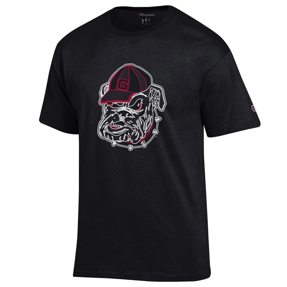 Georgia Champion Men's Neon Bulldog Tee Shirt