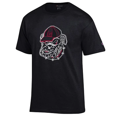 Georgia Champion Men's Neon Bulldog Tee Shirt