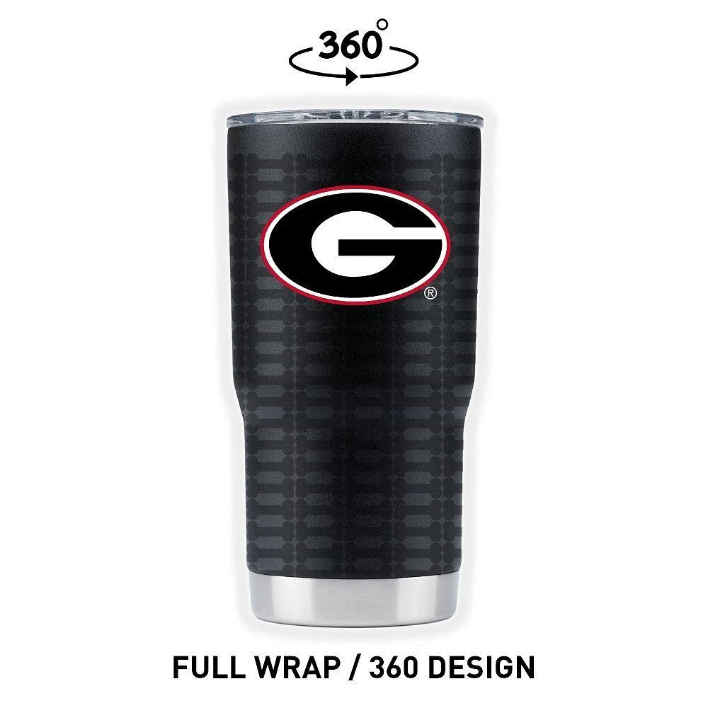 Georgia Gametime Sidekicks Bone Wrap 20 oz Tumbler