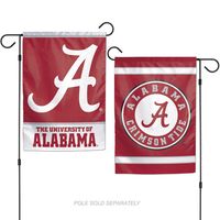  Bama | Alabama Double Sided Garden Flag   12.5  X 18  | Alumni Hall