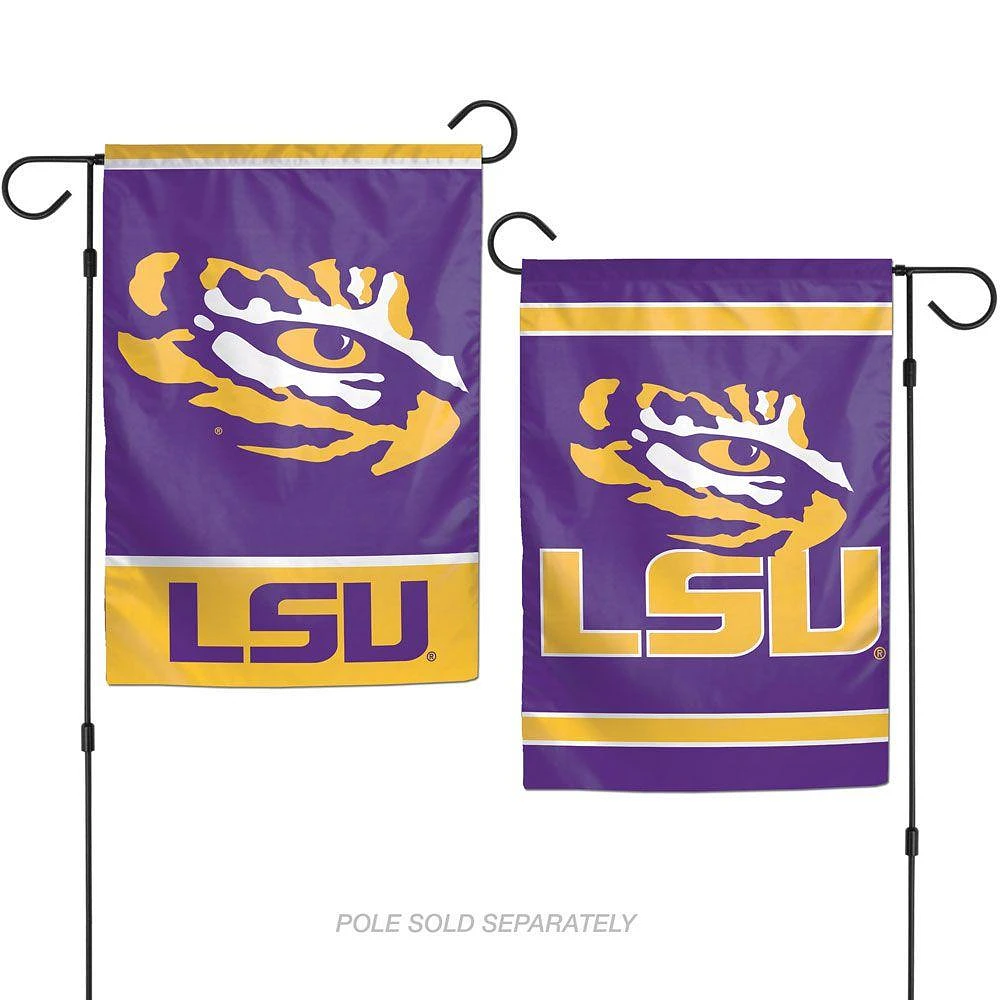 LSU Double Sided Garden Flag 12.5