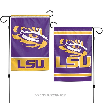LSU Double Sided Garden Flag 12.5