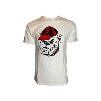 Georgia Champion Men's Giant Bulldog Head Tee Shirt