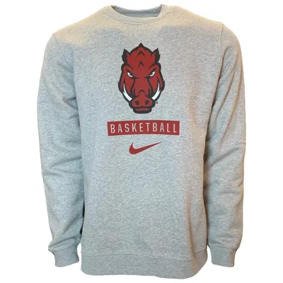 Razorbacks | Arkansas Nike Basketball Club Crew Sweatshirt Alumni Hall