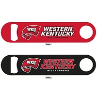 Western Kentucky 2 Sided Metal Bottle Opener