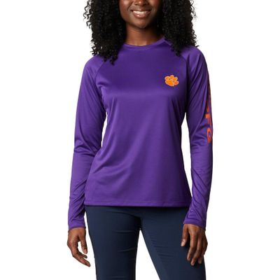 Clemson | Columbia Tidal Long Sleeve Shirt Alumni Hall