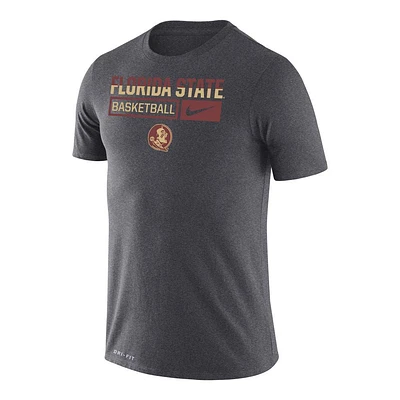 Florida State Nike Men's Basketball Dri-Fit Legends Short Sleeve Tee