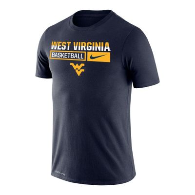 Wvu | West Virginia Nike Men's Basketball Dri- Fit Legends Short Sleeve Tee Alumni Hall