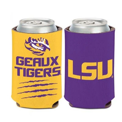 LSU 12 oz Slogan Can Cooler