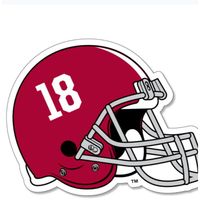  Bama | Alabama 3  # 18 Helmet Magnet | Alumni Hall