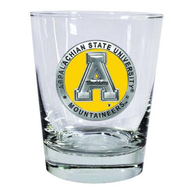  App | Appalachian State Heritage Pewter Old Fashioned Rock Glass | Alumni Hall