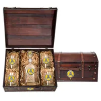  App | Appalachian State Heritage Pewter Decanter Chest Set | Alumni Hall