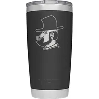  App | Appalachian State Yeti 20 Oz Black Yosef Rambler | Alumni Hall