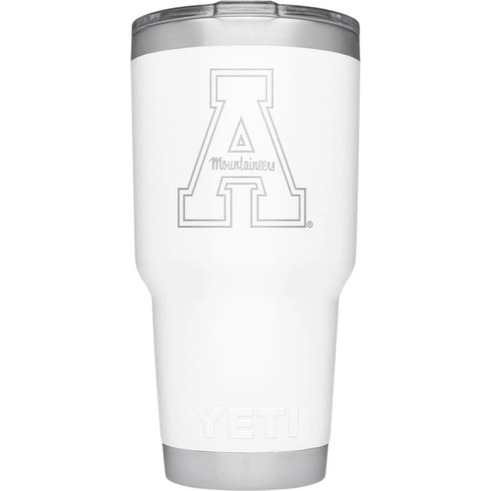 Appalachian State Yeti 30 oz White A Rambler