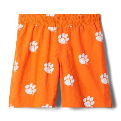 Clemson | Columbia Youth Backcast Swim Shorts Alumni Hall