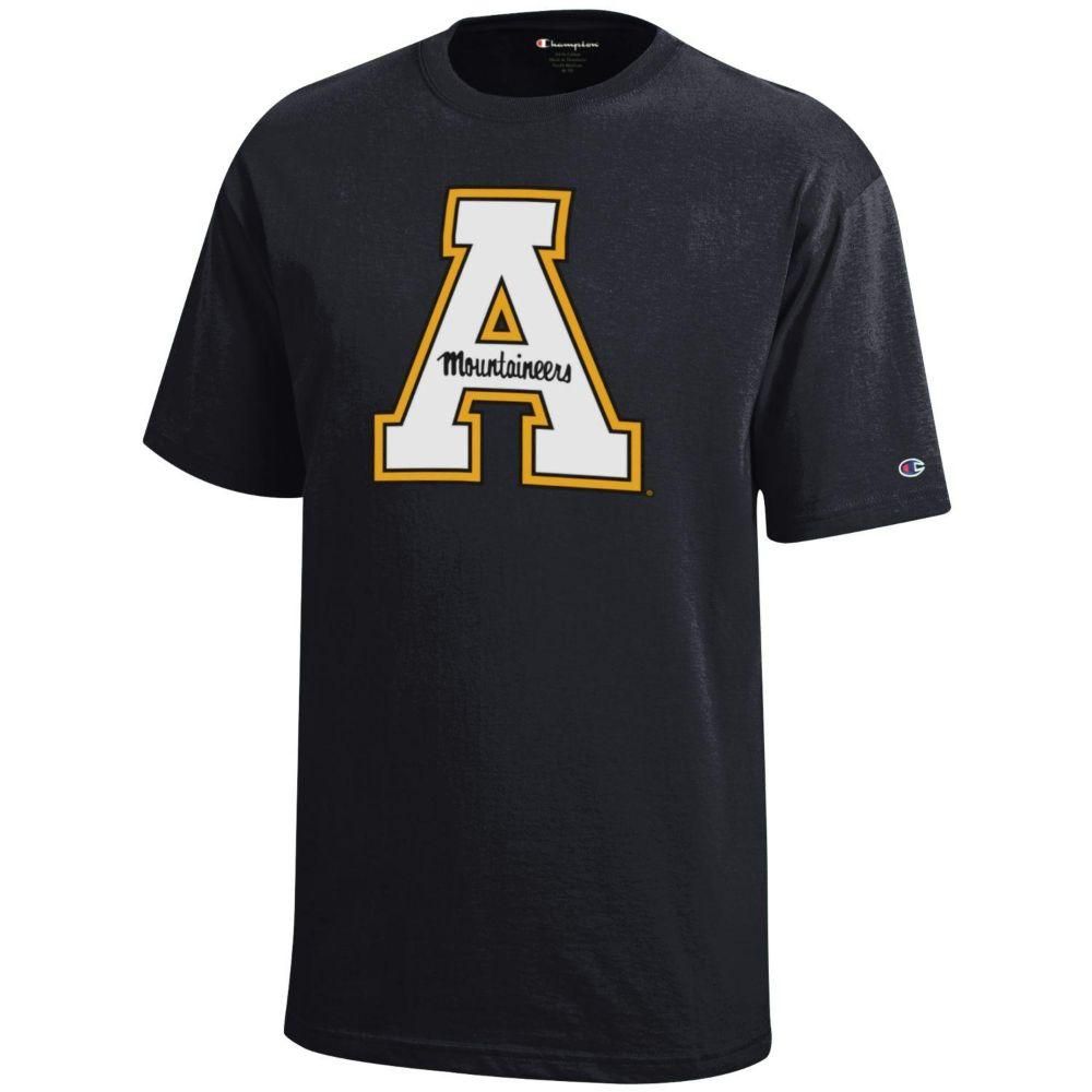 Appalachian State Champion Youth Giant Block A Tee