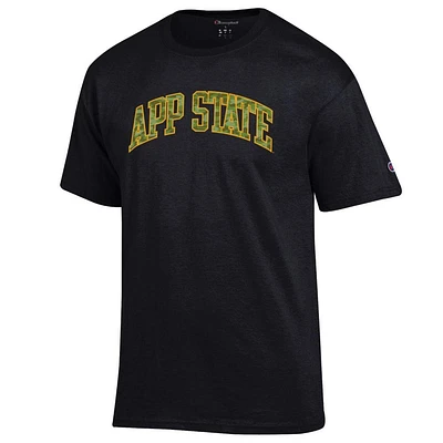 Appalachian State Champion Men's Camo Arch Tee