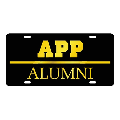 App State Alumni License Plate