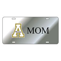  App | Appalachian State Silver Mom License Plate | Alumni Hall