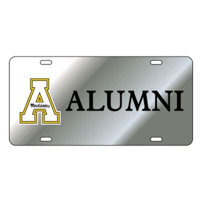  App | Appalachian State Silver Alumni License Plate | Alumni Hall